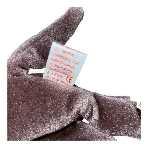 Ty Beanie Babies Stinger Scorpion 1998 Plush Stuffed Animal Hang 5th Gen Tush 6t - Picture 12 of 12